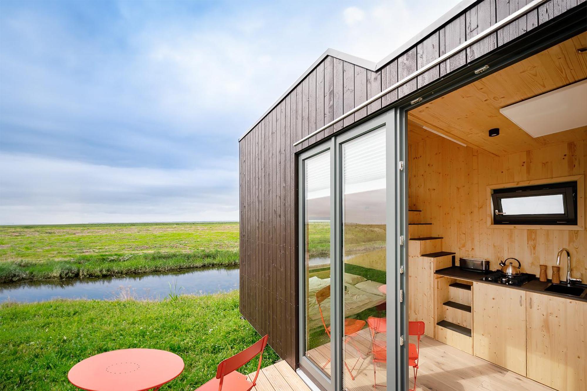 Tiny House Nature 15 Zur Meerseite - Green Tiny Village Harlesiel Carolinensiel Extérieur photo