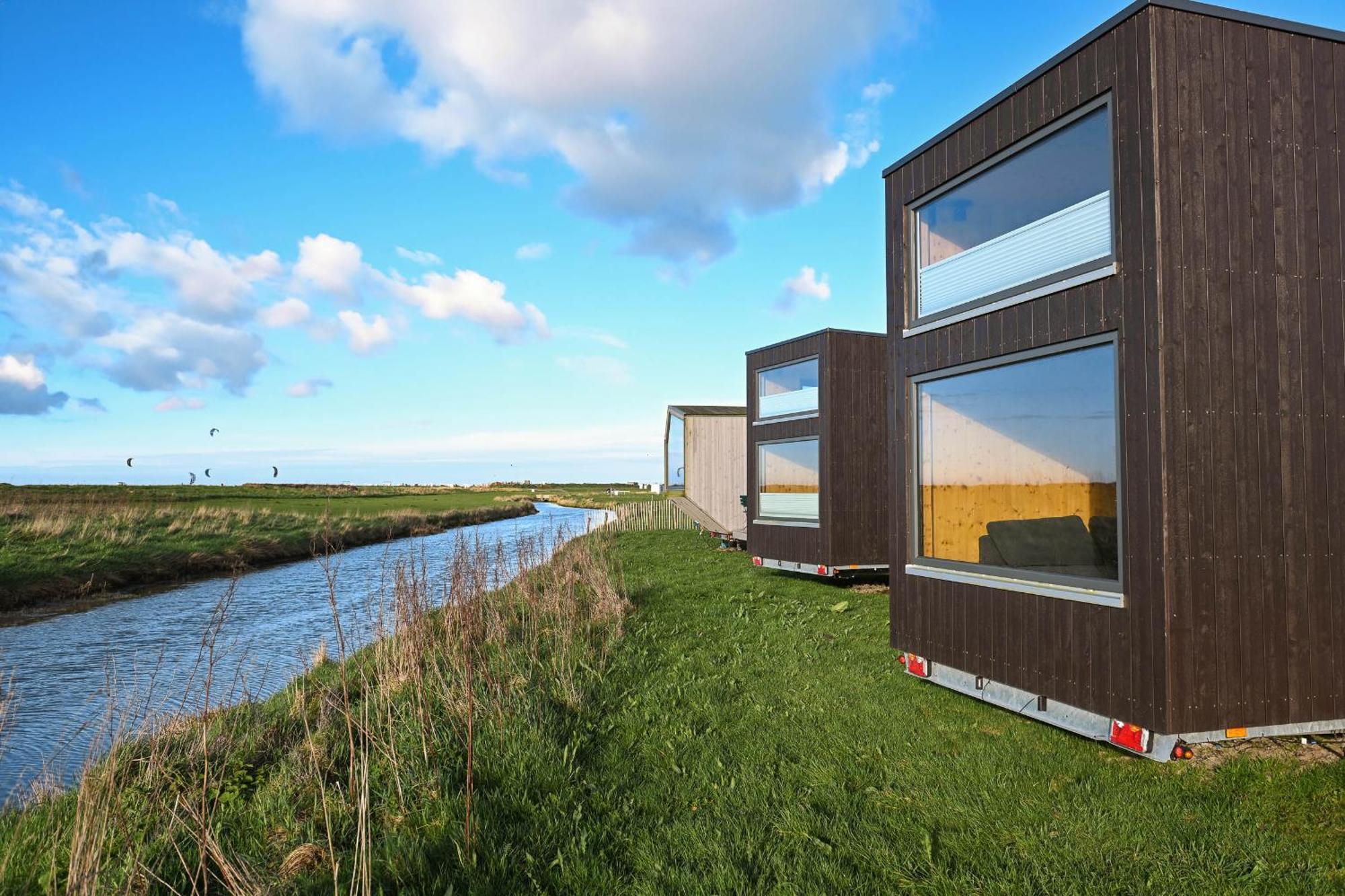 Tiny House Nature 15 Zur Meerseite - Green Tiny Village Harlesiel Carolinensiel Extérieur photo