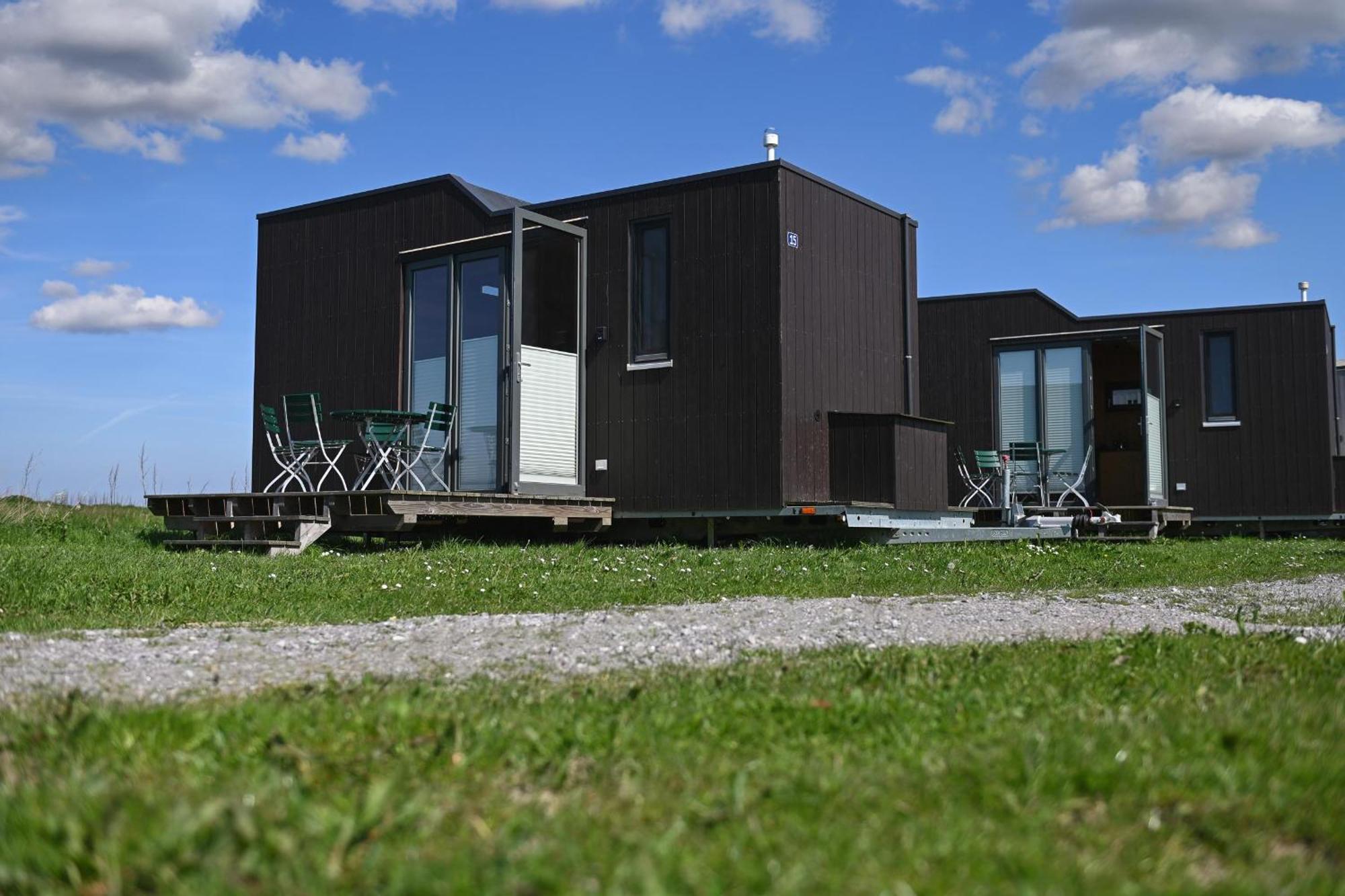 Tiny House Nature 15 Zur Meerseite - Green Tiny Village Harlesiel Carolinensiel Extérieur photo